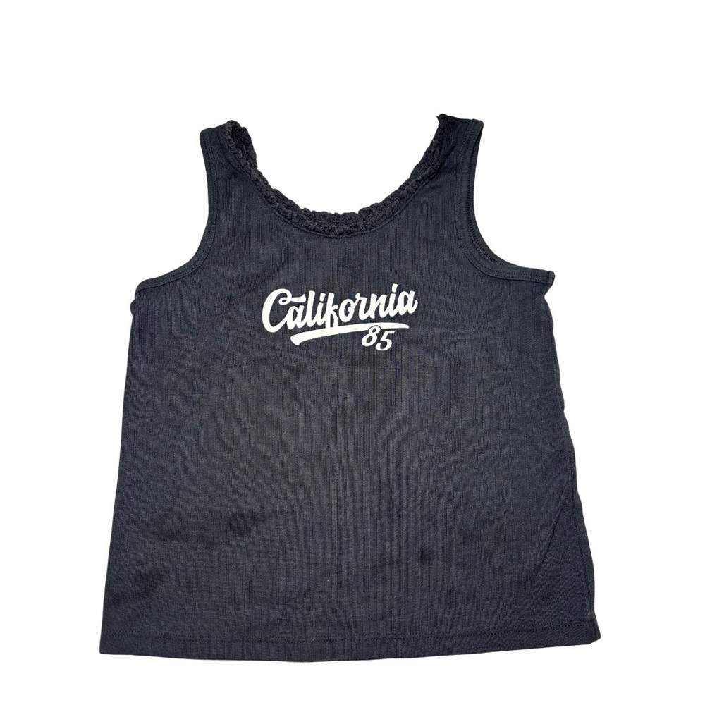 California 85 Kids Black Tank Top